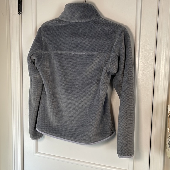 Patagonia Retool Cozy Popover Snap Sweatshirt Pale Blue w Pockets S - Picture 8 of 9
